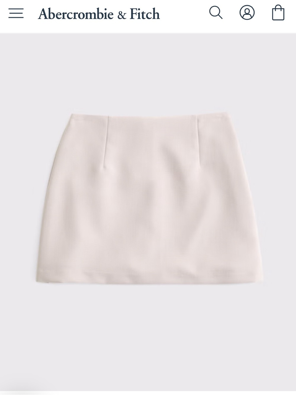 Abercrombie & Fitch Scarlett mini skort